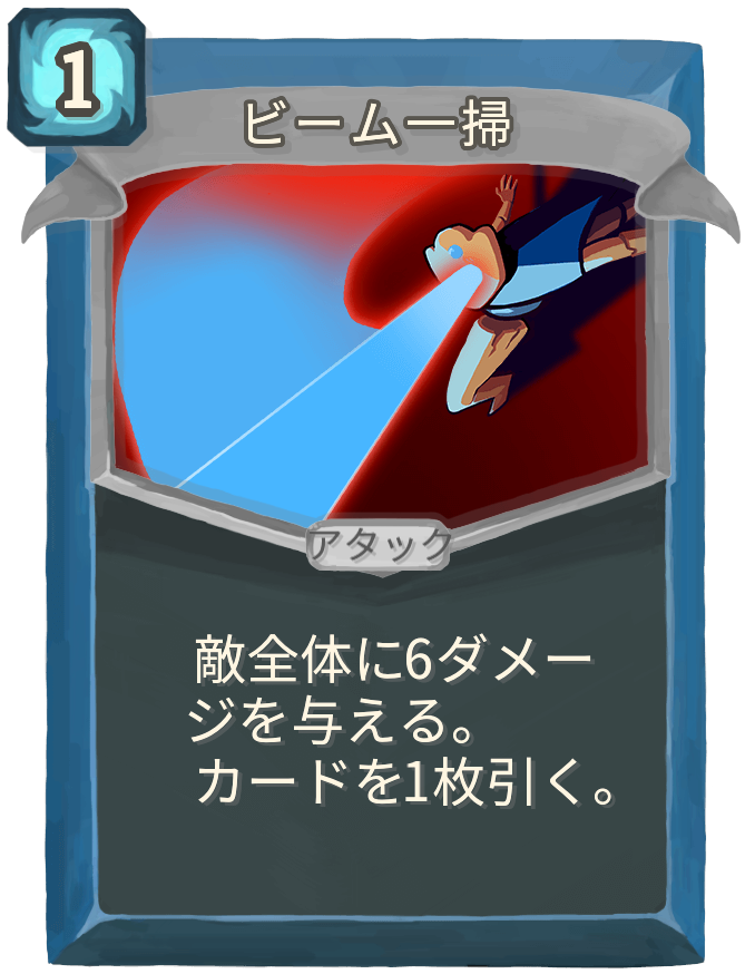 ビーム一掃