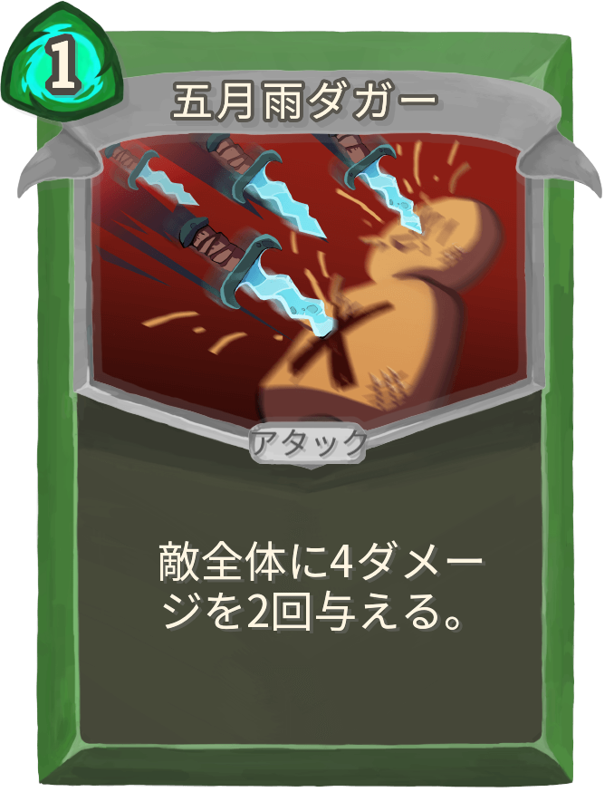 五月雨ダガー