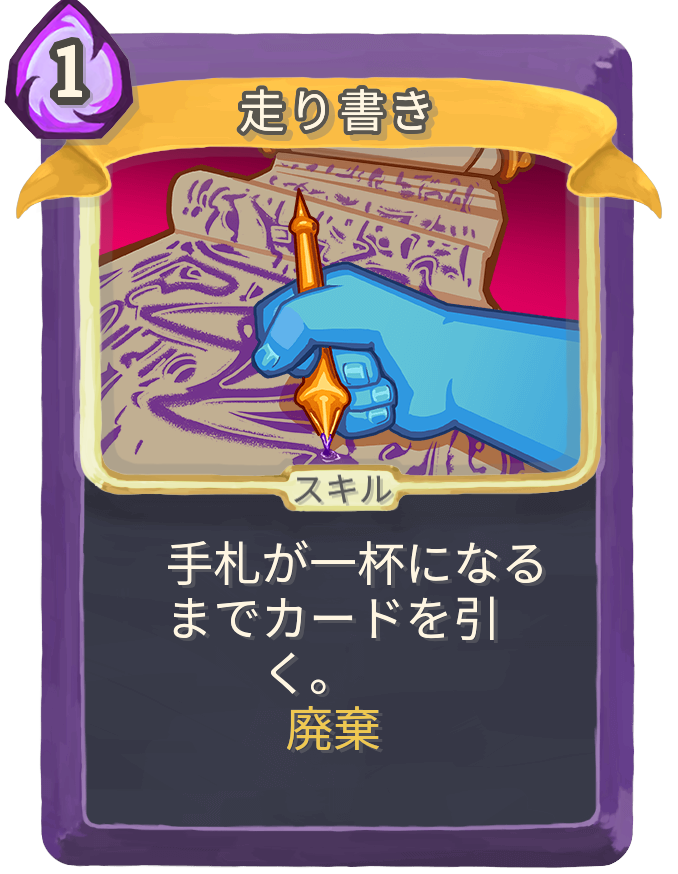 走り書き