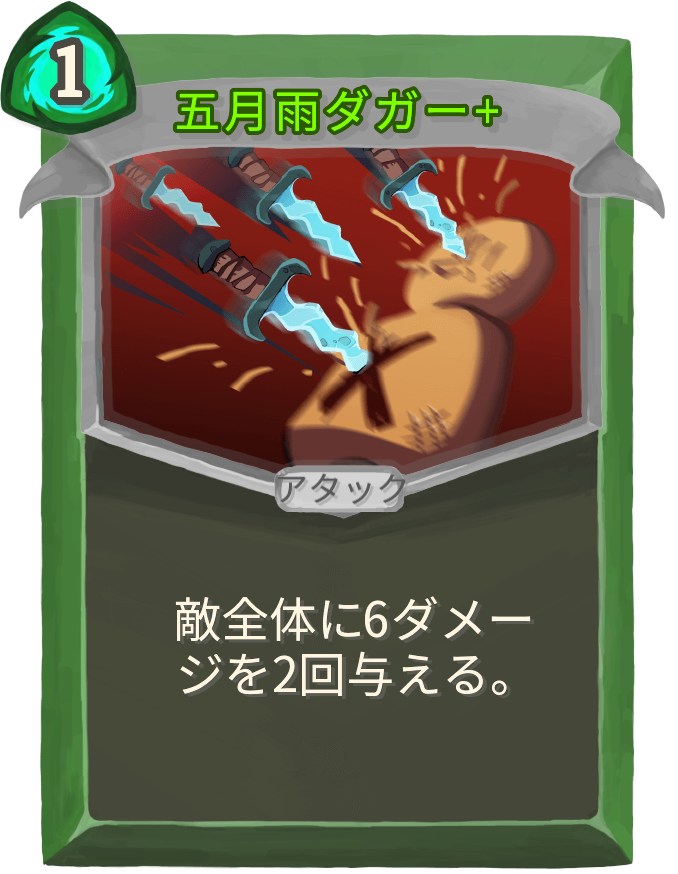 五月雨ダガー+