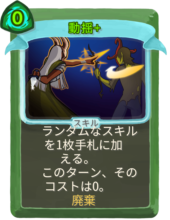 動揺+