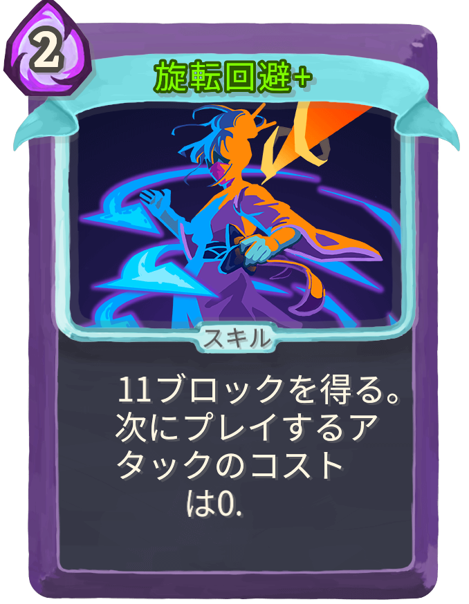旋転回避+